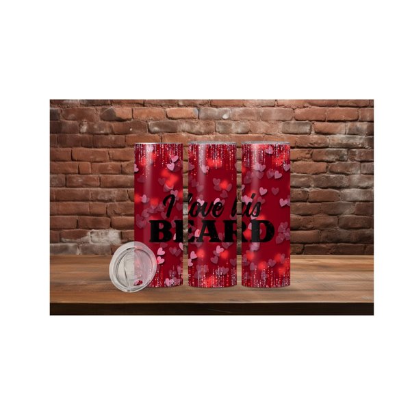 I love his beard Tumbler - Picture 1 of 1